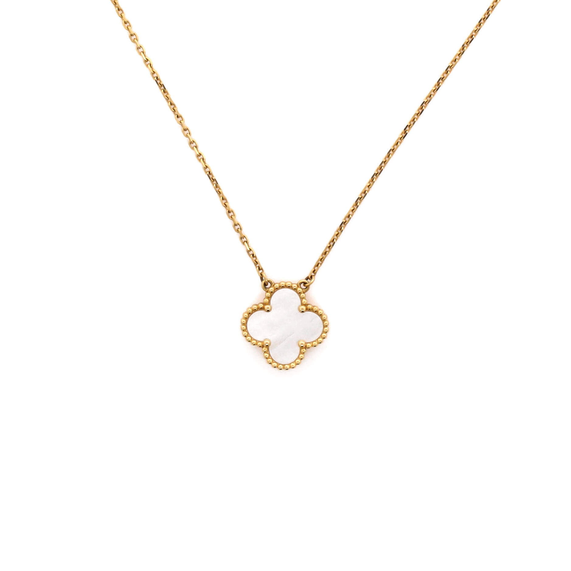 Van Cleef & Arpels Vintage Alhambra Pendant Necklace
